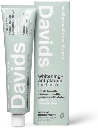 Davids Fluoride-Free Peppermint