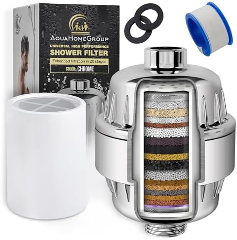 AquaHomeGroup 20-Stage Vitamin C Filter
