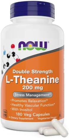 NOW L-Theanine 200mg
