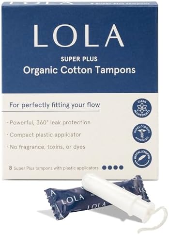 LOLA Organic Tampons Super Plus