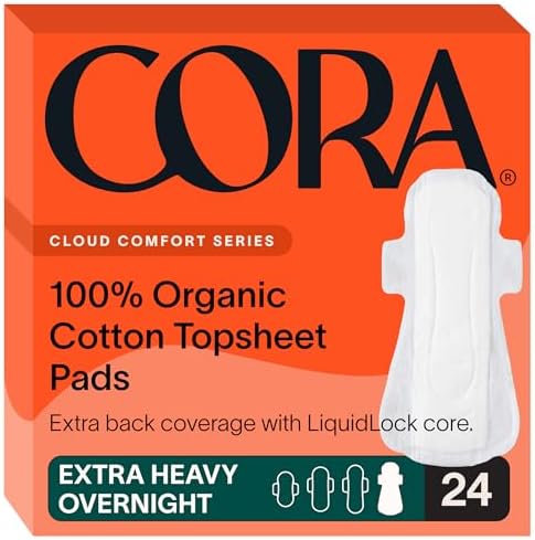 Cora Overnight Organic Pads