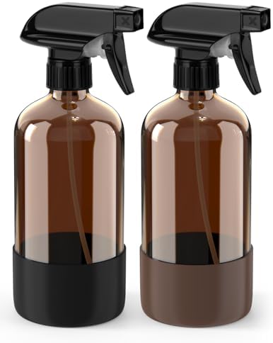 Bontip Amber Glass Spray Bottles